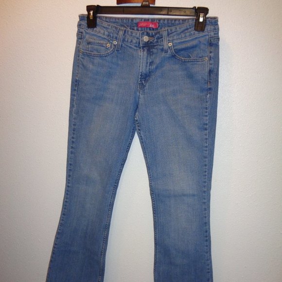 LEVI'S 518 Superlow Bootcut Jeans Size 11 M - Picture 9 of 11